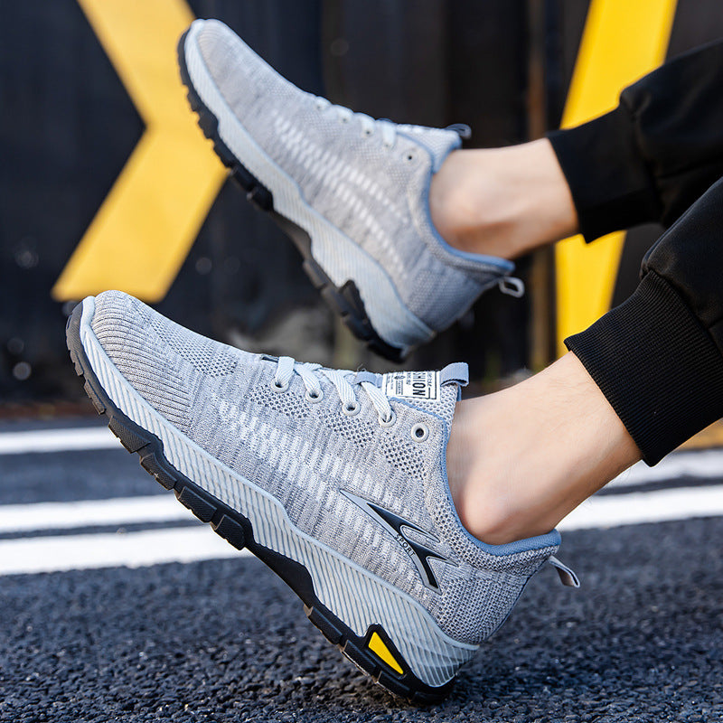 Damen Sportliche Lifestyle-Sneaker mit atmungsaktivem Mesh-Obermaterial und dämpfender Sohle R&B