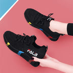 Damen Sportliche Sneakers mit atmungsaktiver Mesh-Oberfläche und flexibler Sohle R&B