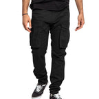 Herren Cargo-Hose mit mehreren praktischen Taschen und elastischem Bund R&B