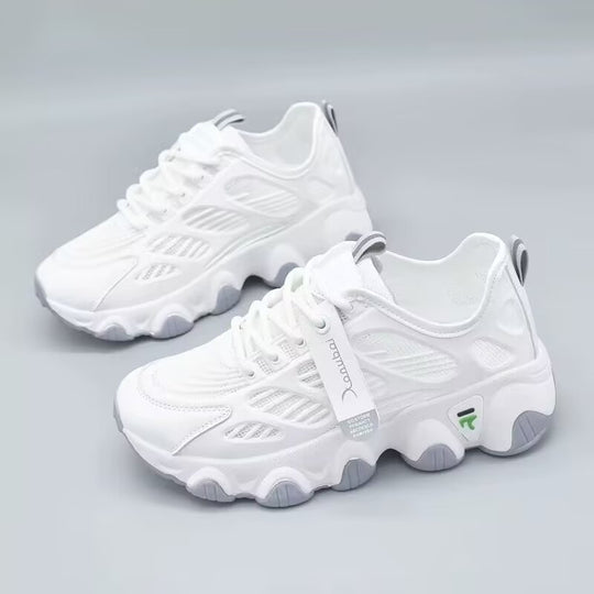 Damen Sportliche Laufschuhe mit atmungsaktivem Obermaterial und innovativer Dämpfungstechnologie R&B