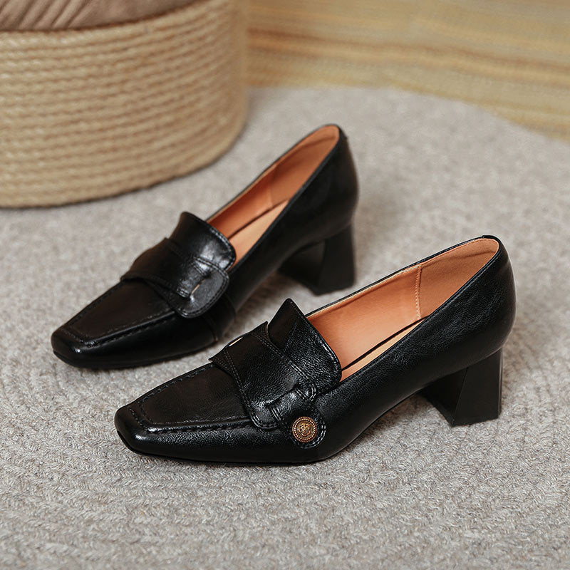 Damen elegante Sling-Pumps mit stilvollem Design und komfortablem Blockabsatz