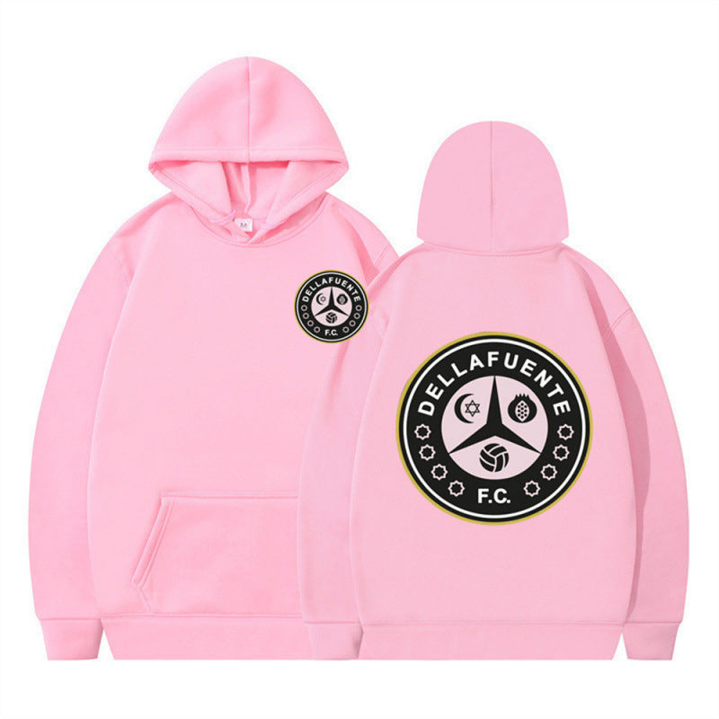 Damen Kapuzenpullover mit einzigartigem Vereinsmotiv und weichem Fleece R&B