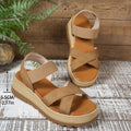 Damen Komfortable Sandalen mit verstellbaren Riemen und anatomischem Fußbett