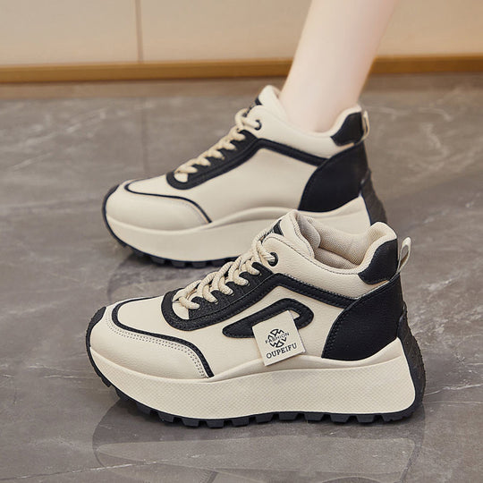 Damen Sportliche High-Top Sneakers R&B