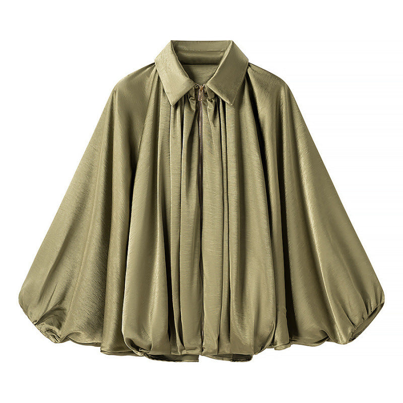 Damen fließende Bluse mit Anlassgarnitur R&B