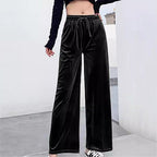 Damen Freizeit-Hosen mit elastischem Bund und weitem Schnitt R&B