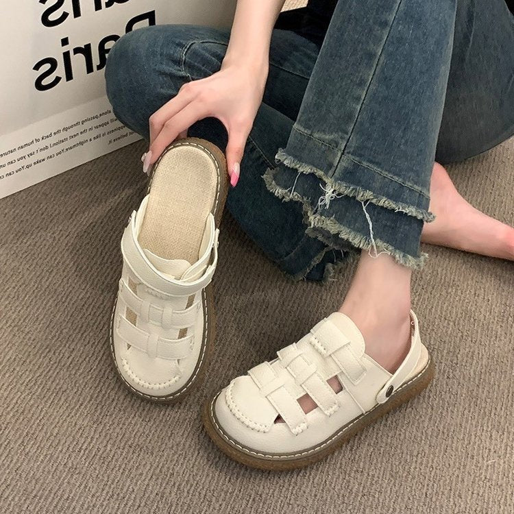 Damen Komfortable Clogs mit verstellbarem Riemen und anatomischer Fußbettgestaltung R&B