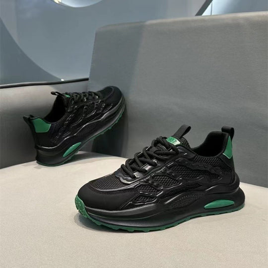 Damen Sportliche Sneakers mit luftdurchlässiger Mesh-Oberfläche und bequemer Dämpfung R&B