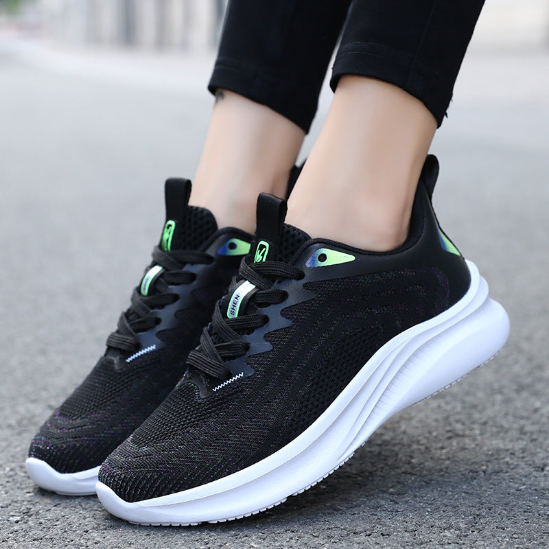 Damen Bequeme Atmungsaktive Sneakers mit flexiblem Design