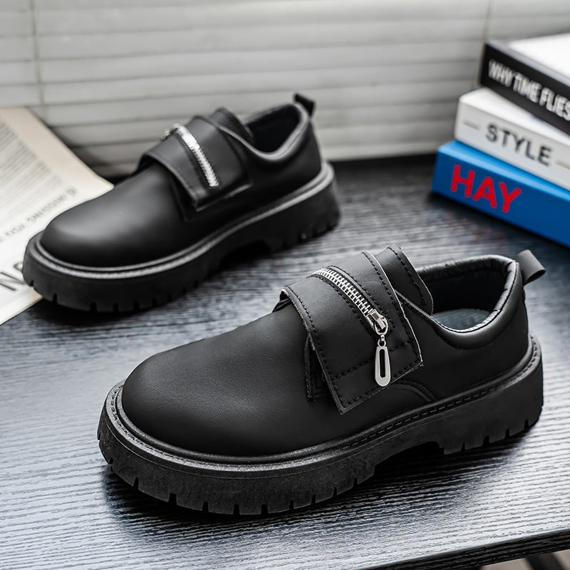 Damen Modische Schnürschuhe mit praktischer Zip-Verschluss und rutschfester Sohle