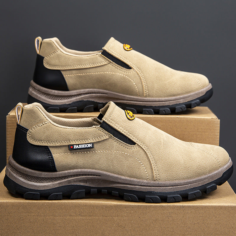 Damen Komfortable Slip-On Freizeitschuhe mit stabiler Sohle R&B