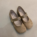 Damen elegante Mary Jane Ballerinas mit komfortablem Riemchen R&B