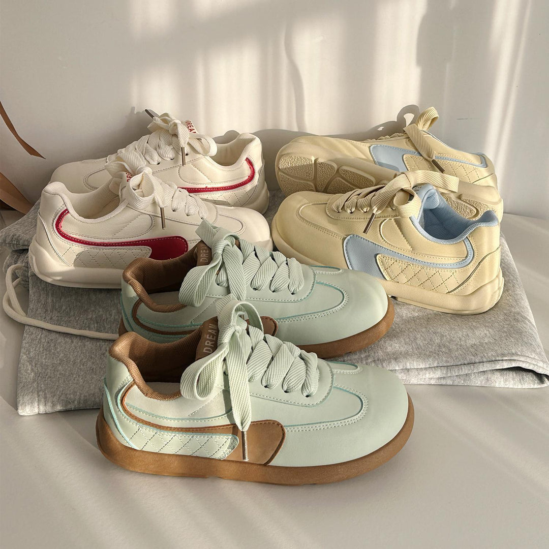 Damen Sportliche Sneakers mit weichem Obermaterial und dämpfender Sohle R&B