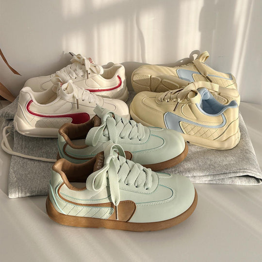 Damen Sportliche Sneakers mit weichem Obermaterial und dämpfender Sohle R&B