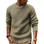 Herren strukturiertes Pullover mit lässigem Schnitt