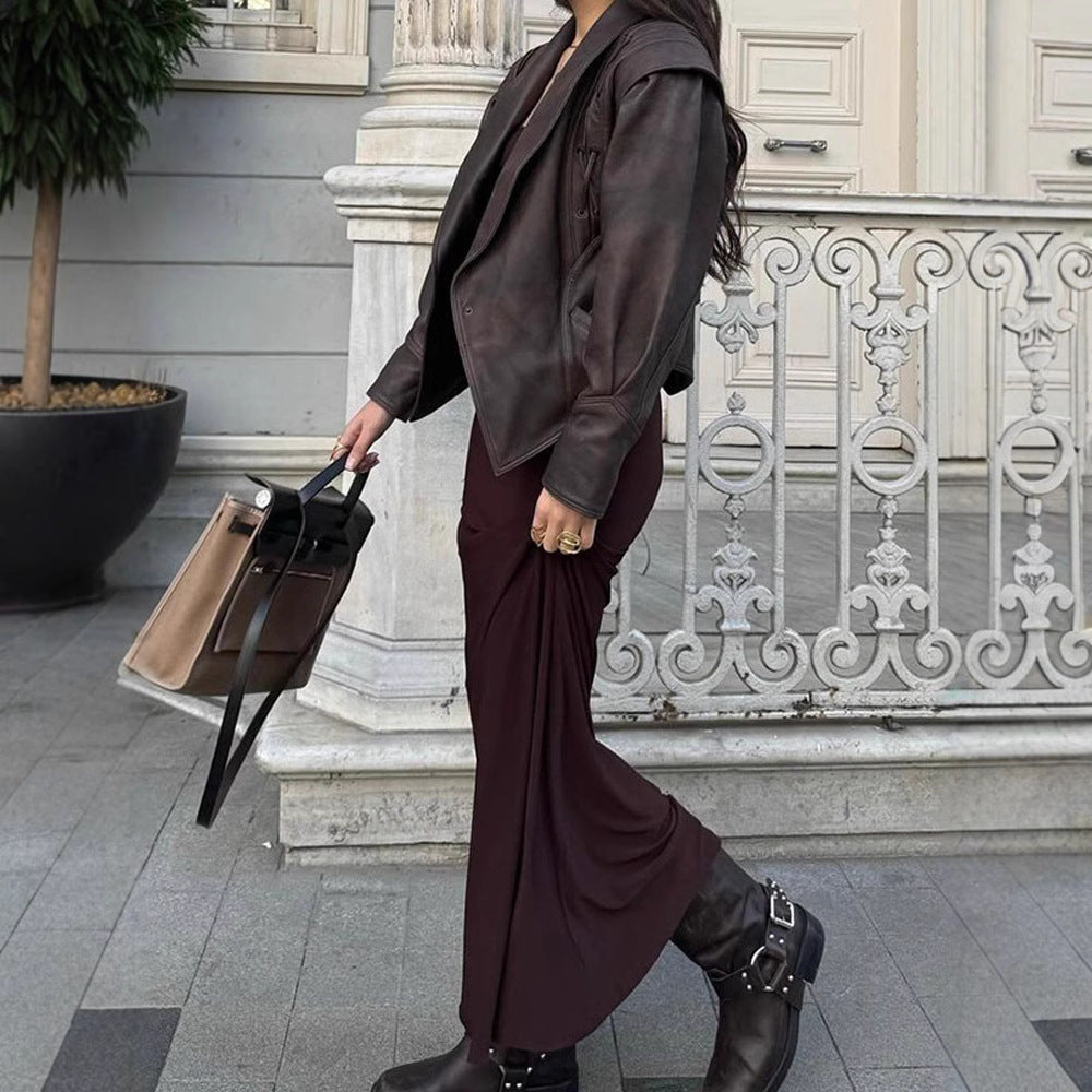 Damen blazer mit dekorativen Schnürungen R&B