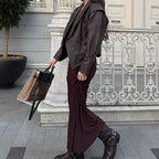 Damen blazer mit dekorativen Schnürungen R&B