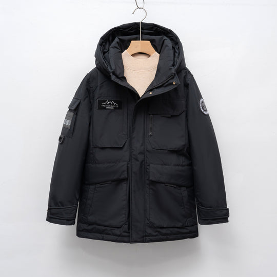 Damen Winterparka mit praktischen Taschen und verstellbarem Kapuzensystem R&B