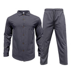 Herren lässiges Hemd und Freizeithose Set R&B