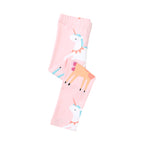 Mädchen Leggings mit bunten Einhorn-Designs R&B