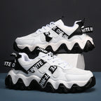 Damen Chunky Sneakers mit atmungsaktivem Obermaterial und rutschfester Laufsohle