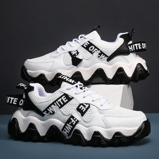 Damen Chunky Sneakers mit atmungsaktivem Obermaterial und rutschfester Laufsohle R&B