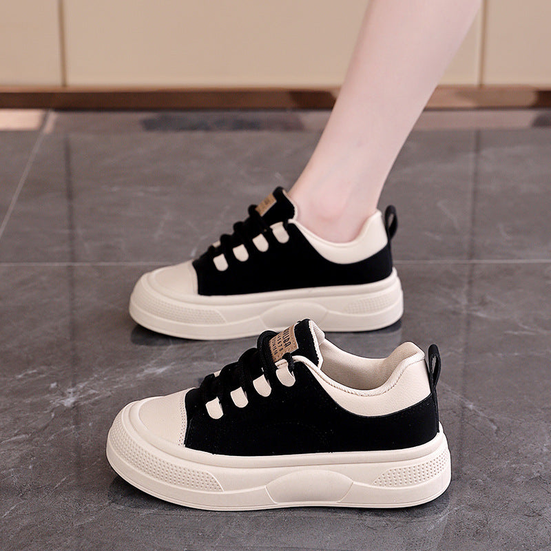 Damen modische Sneakers mit komfortablem Fußbett und rutschfester Sohle R&B