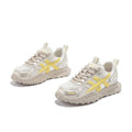 Damen Sportliche Trend-Sneaker mit atmungsaktiven Mesh-Obermaterialien und stoßdämpfender Sohle R&B