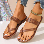 Damen Elegante und stilvolle Riemchen-Sandalen R&B