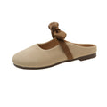 Damen Bequeme Mules mit dekorativem Schleifen-Detail R&B