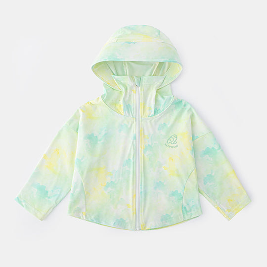 Unisex nan ultraleichte Kinder-Sonnenjacke mit Kapuze, UV-Schutz und wasserabweisender Funktionsqualität  R&B