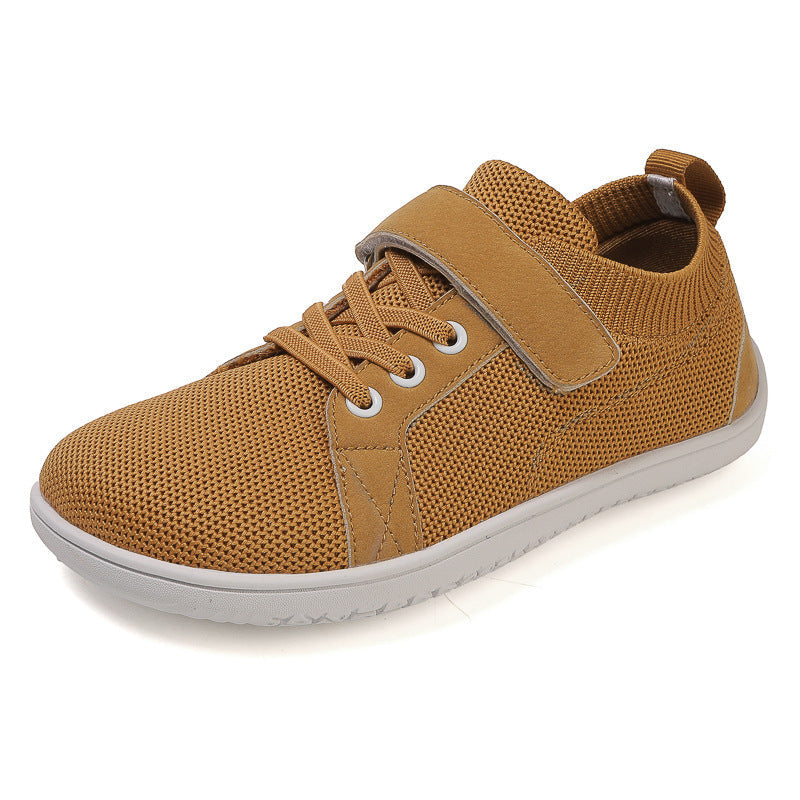 Damen Atmungsaktive Slip-On Sneakers mit praktischem Klettverschluss und flexibler Sohle
