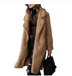 Damen Kuscheliger Teddy-Mantel mit großzügigem Schnitt und zwei praktischen Taschen R&B
