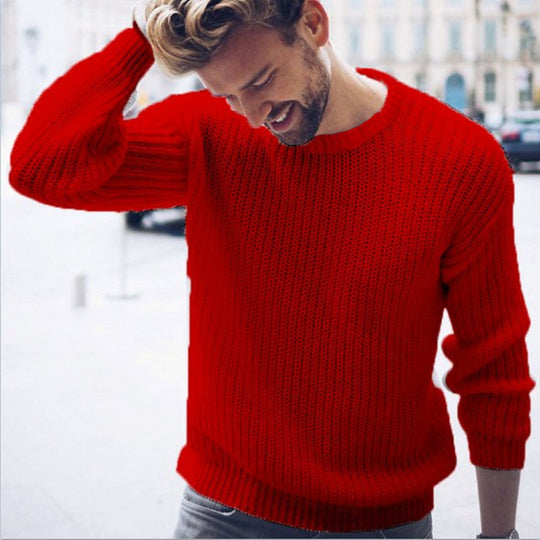 Damen Strickpullover mit strukturiertem Design und lässigem Schnitt R&B