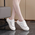 Damen atmungsaktive Freizeitsneaker mit flexiblem Mesh-Obermaterial R&B