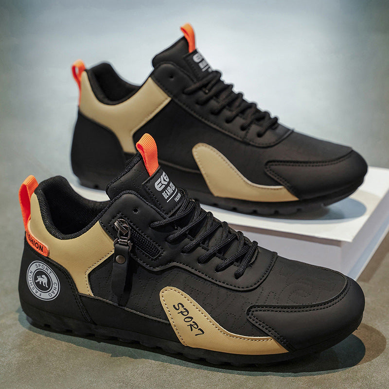 Damen Sportliche Freizeitsneaker mit trendiger Oberflächenstruktur R&B