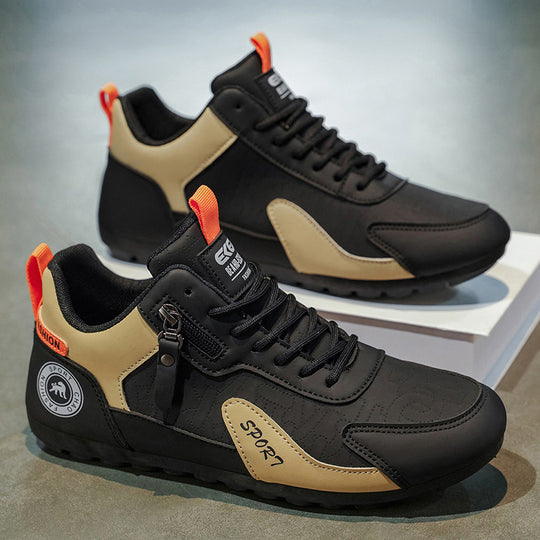 Damen Sportliche Freizeitsneaker mit trendiger Oberflächenstruktur R&B