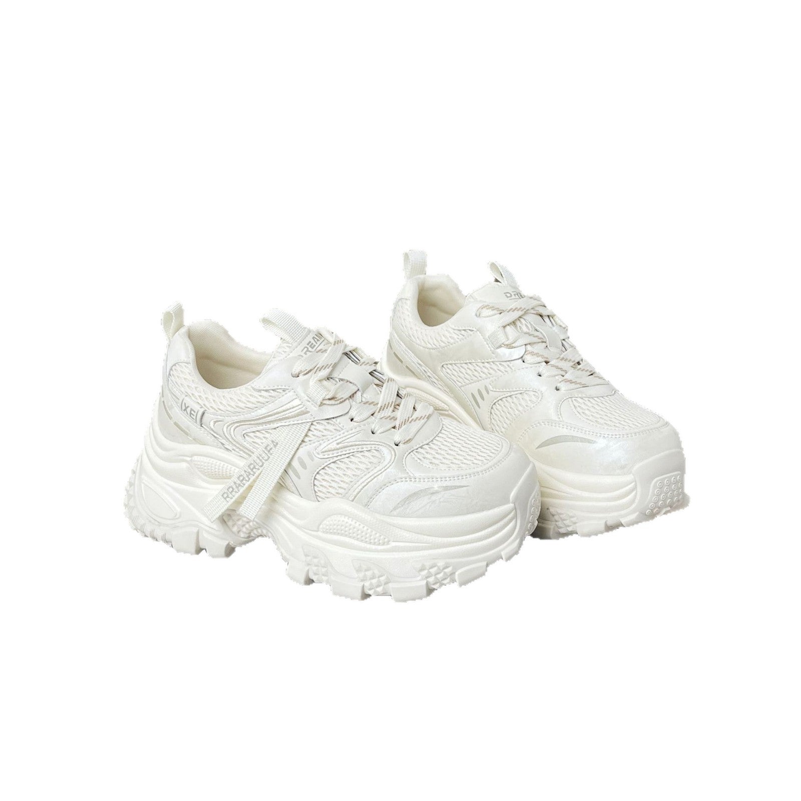 Damen Sportliche Sneakers mit extrem dämpfendem Sohlenprofil und atmungsaktiver Oberflächenstruktur R&B