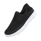 Damen Atmungsaktive Slip-On Freizeitschuhe mit flexiblem Obermaterial