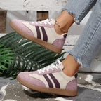 Damen Sportliche Retro Sneakers R&B