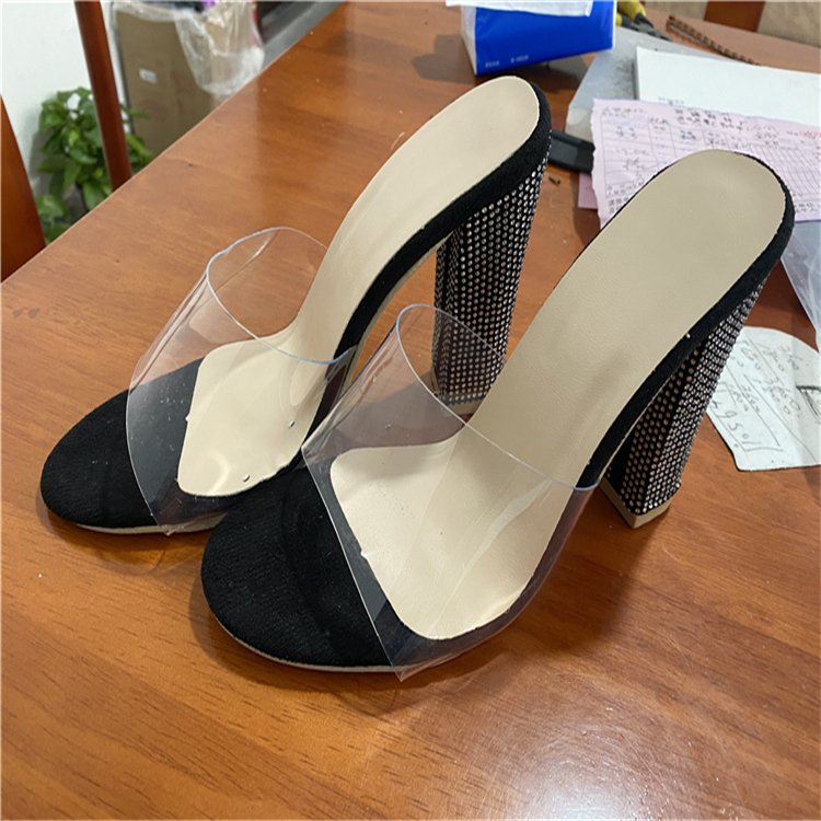 Damen Glamouröse High Heel Sandalen R&B