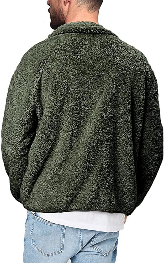 Herren Fleecejacke mit weichem Innenfutter und praktischen Taschen R&B