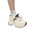 Damen Chunky Sneaker mit innovativem Dämpfungssystem und atmungsaktiver Oberflächenstruktur