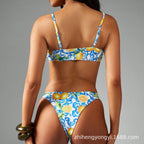 Damen Bikini mit fruchtigem Design R&B
