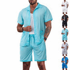 Damen luftiges Freizeitanzug-Set aus Mesh R&B