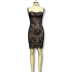 Damen Spitzenkleid mit raffinierter Silhouette R&B