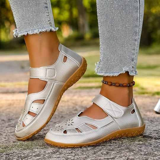 Damen Atmungsaktive Sandalen mit verstellbarem Klettverschluss R&B