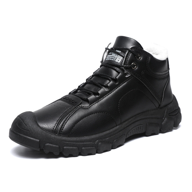 Herren Robuste und warme Winterstiefel mit rutschfester Sohle R&B