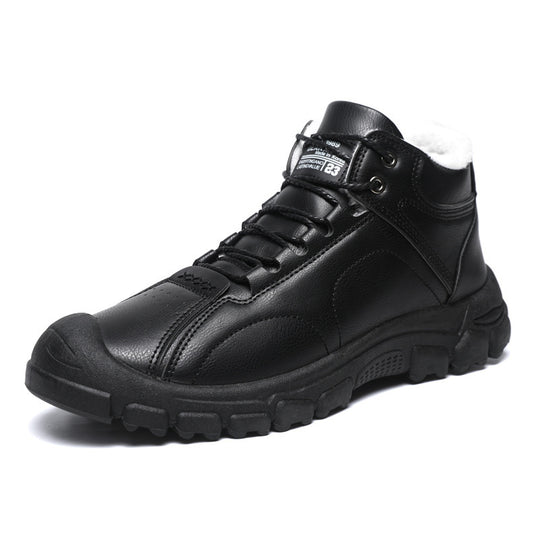 Herren Robuste und warme Winterstiefel mit rutschfester Sohle R&B