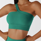 Damen Sportlicher Bustier mit asymmetrischem Schnitt R&B